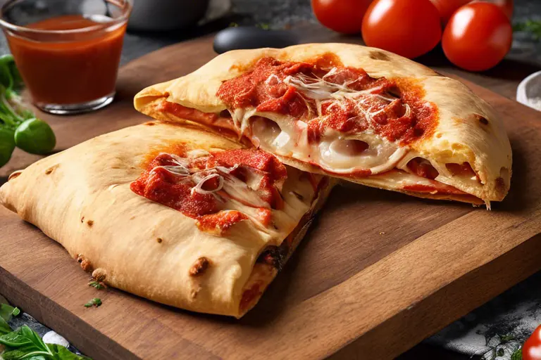 Hjemmelavet Pizza Calzone - Italiensk tradition i en foldet lækkerbisken